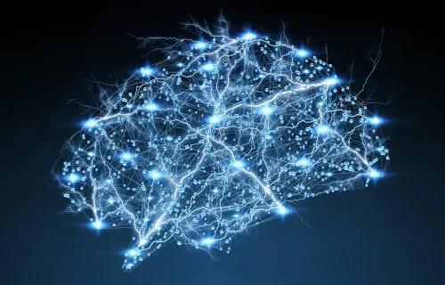 Diagram of a feed-forward neural network with word sequence inputs mapped to probability outputs