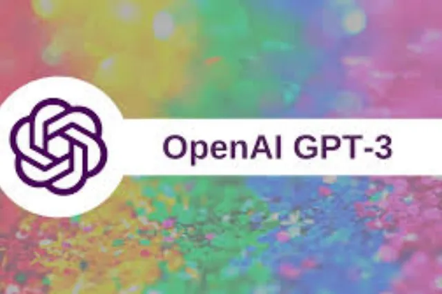 The OpenAI logo or a screenshot of the GPT-3 API interface on a computer screen